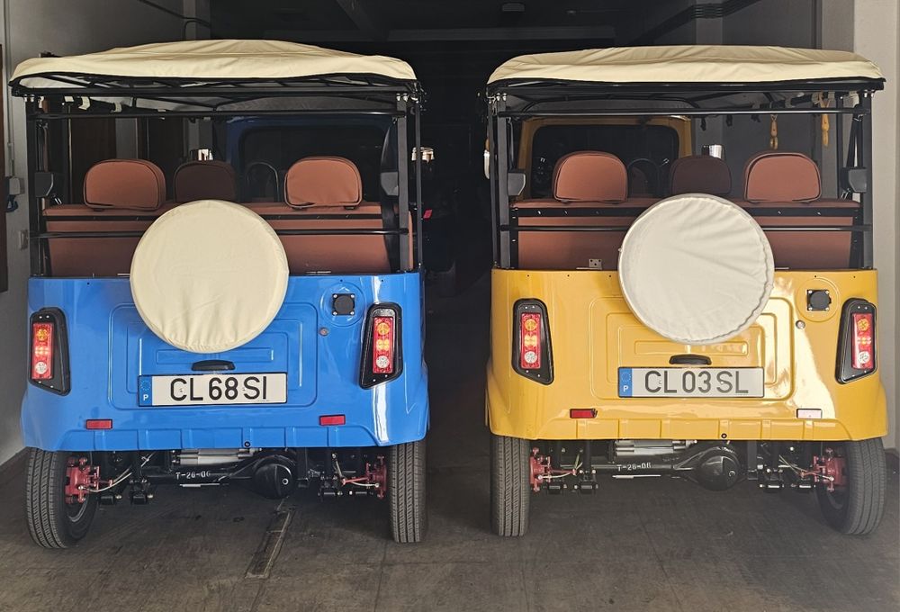 Tuk tuk eléctrico novo