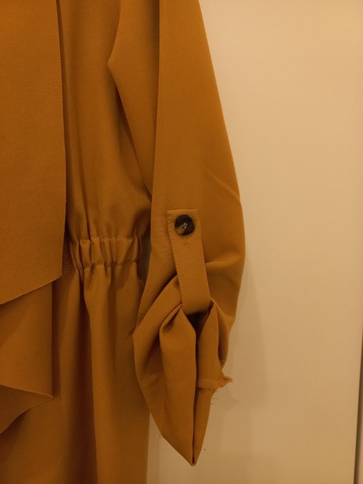 Casaco verao mostarda