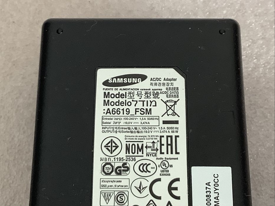 AC adaptador - Fonte alimentacao Samsung A6619_FSM