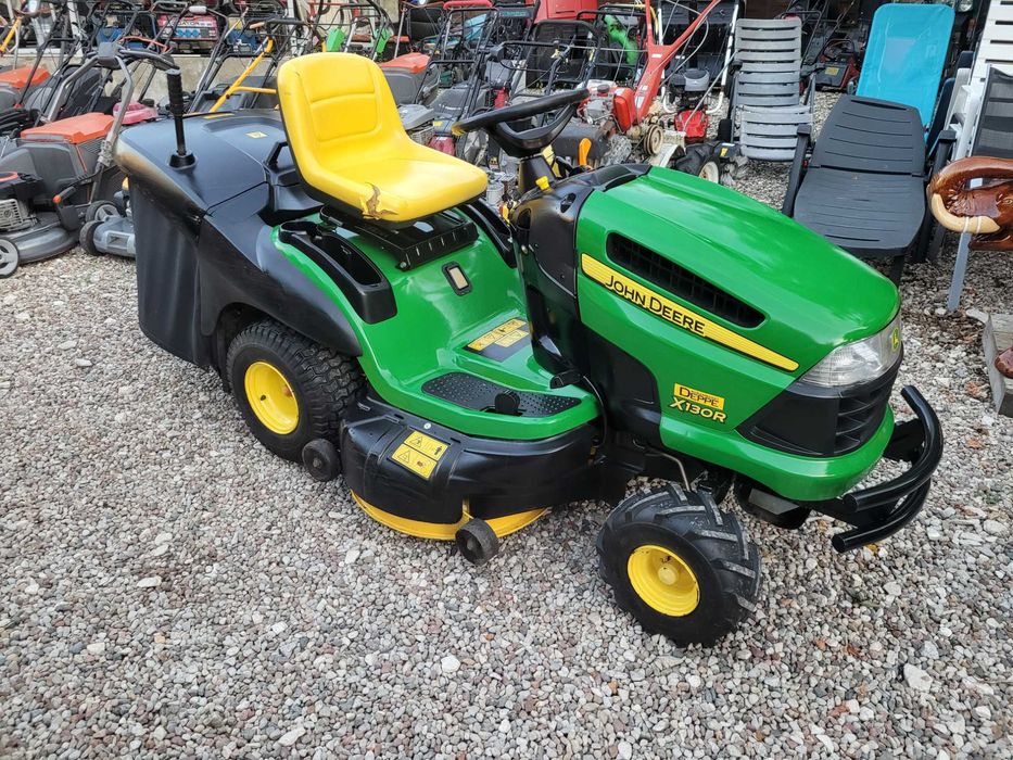 Traktorek kosiarka John deere X 130R V-Twin 18 ps pompa hydro  b.dobry stan