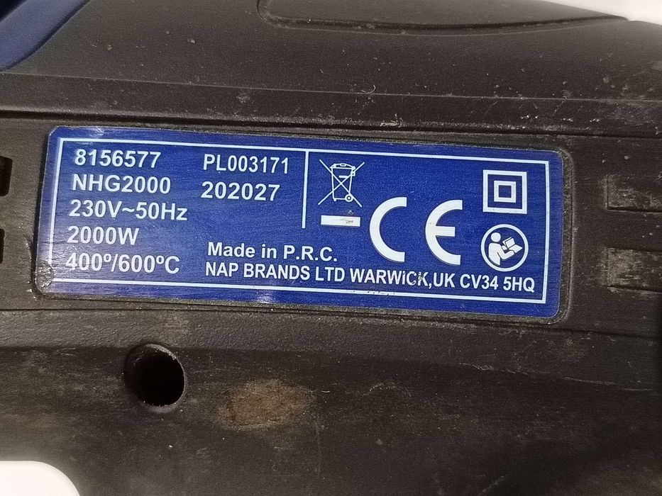 Opalarka Nutool 2000 W 600 °C