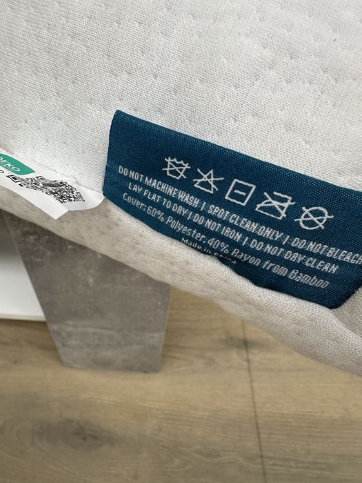 Lucid poduszka do spania z pianką memory 137x50cm z bambusa rayon