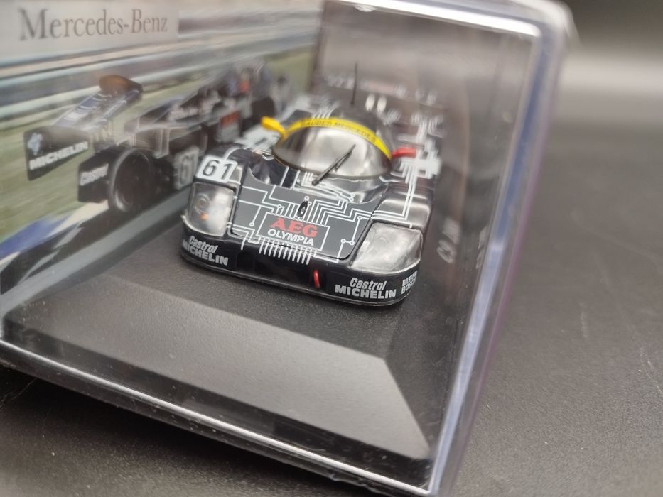 1:43 De Agostini Mercedes  Mercedes C 9 (1988) model + gazetka