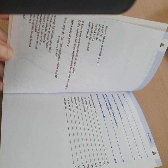 1000 najważniejszych słów w języku angielskim PONS