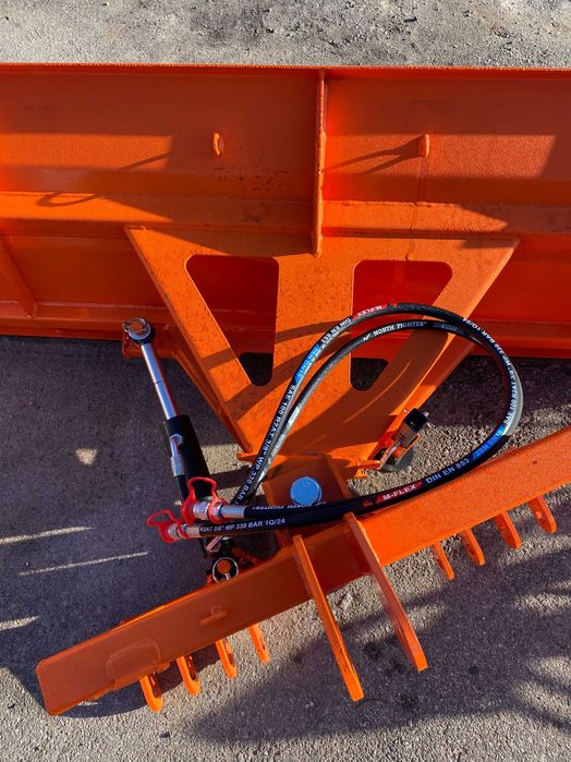 Pług do śniegu prosty super lekki 2000mm Metal-Technik