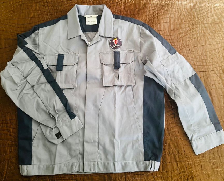 nowa oryginalna kurtka / bluza warsztatowa SAAB
