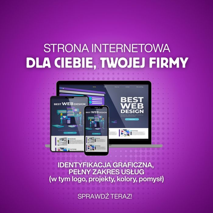 Strona Internerowa dla Ciebie Twojej firmy grafik komputerowy online