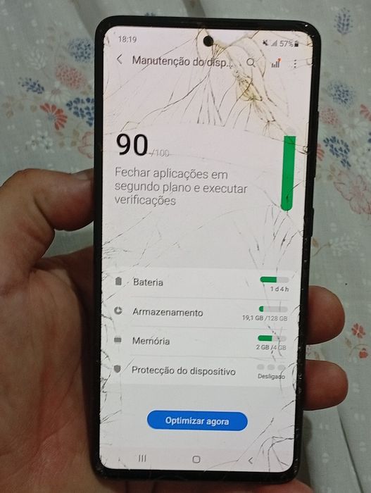 Smartphone Samsung Galaxy A51 dual sim desbloqueado