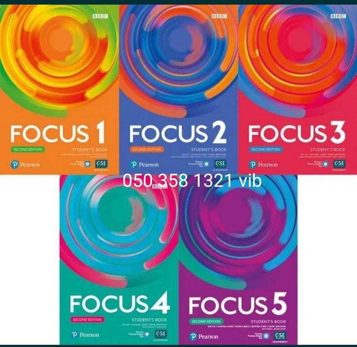 Focus 1, 2, 3, 4, 5 Focus on Exams.