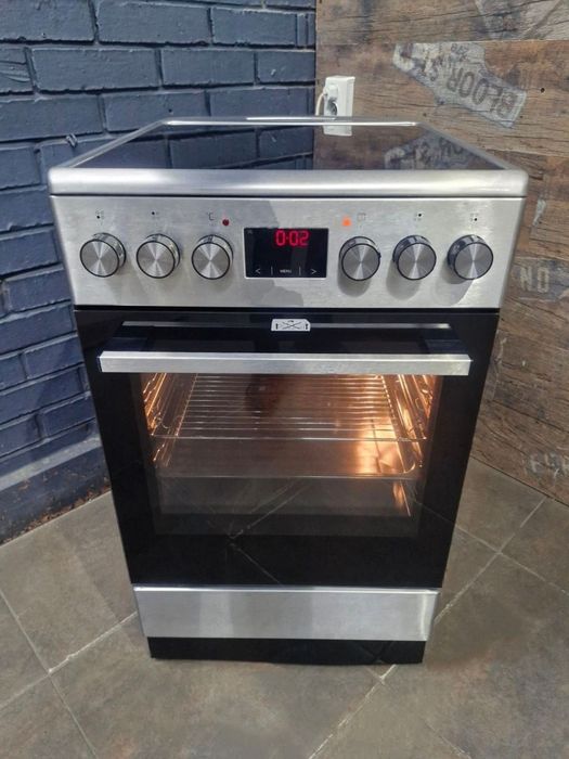 Електрична/електрическая  плита Beko FSM57300GX, нержавійка