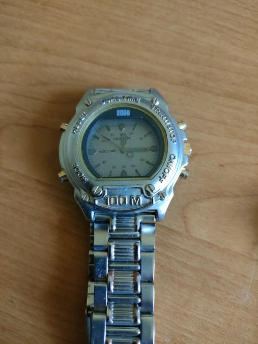 Zegarek męski analogowo cyfrowy