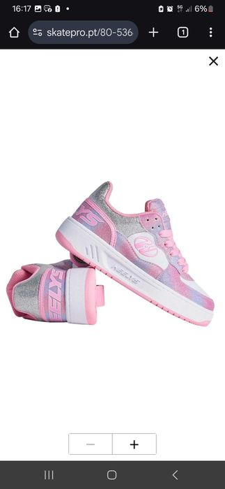 Tenis com rodas menina