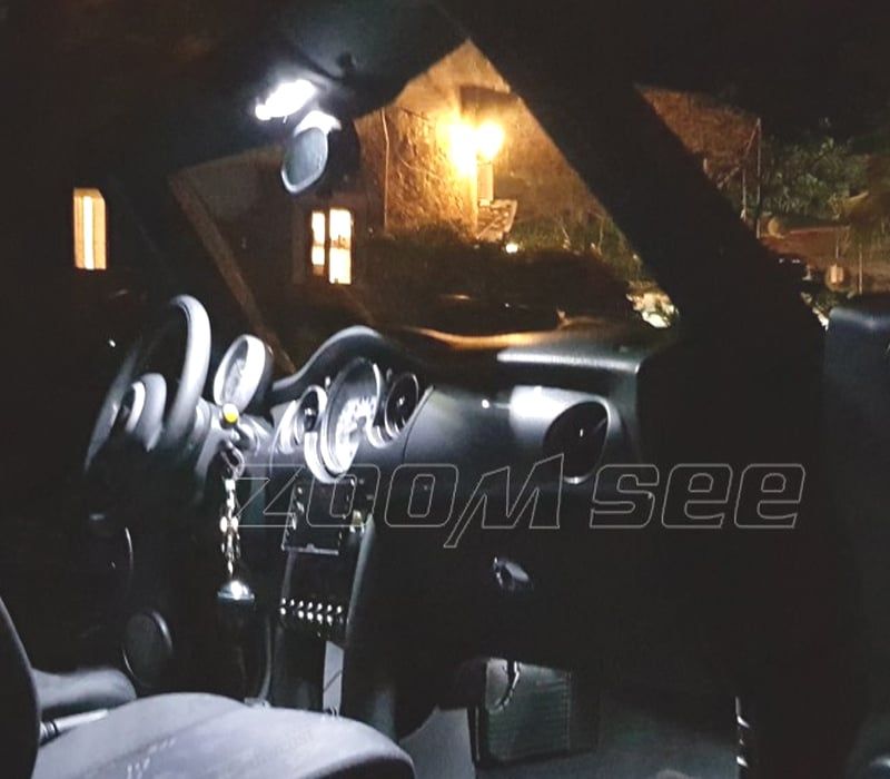 KIT COMPLETO 12 LAMPADAS LED INTERIOR PARA MINI COOPER CABRIO CONVERTIBLE R52 04-07