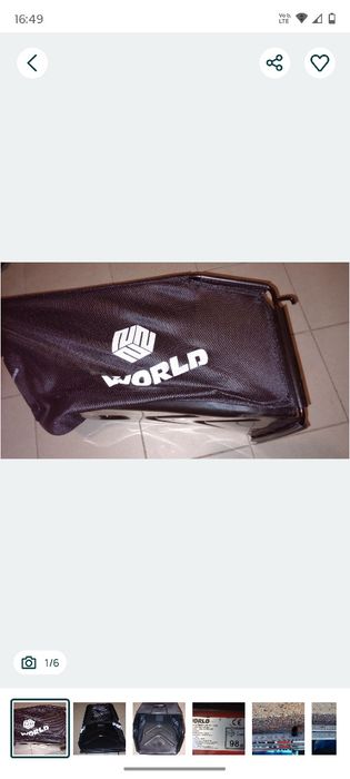 Kosz na trawę kosiarka world grl560