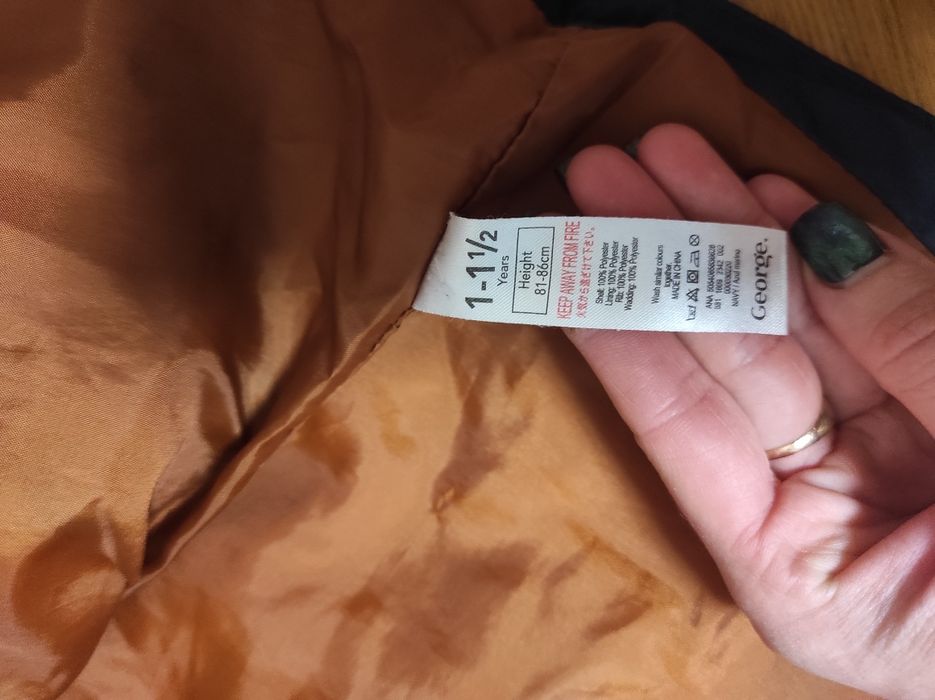 Куртка George, жилетка H&М, зимовий набір для хлопчика