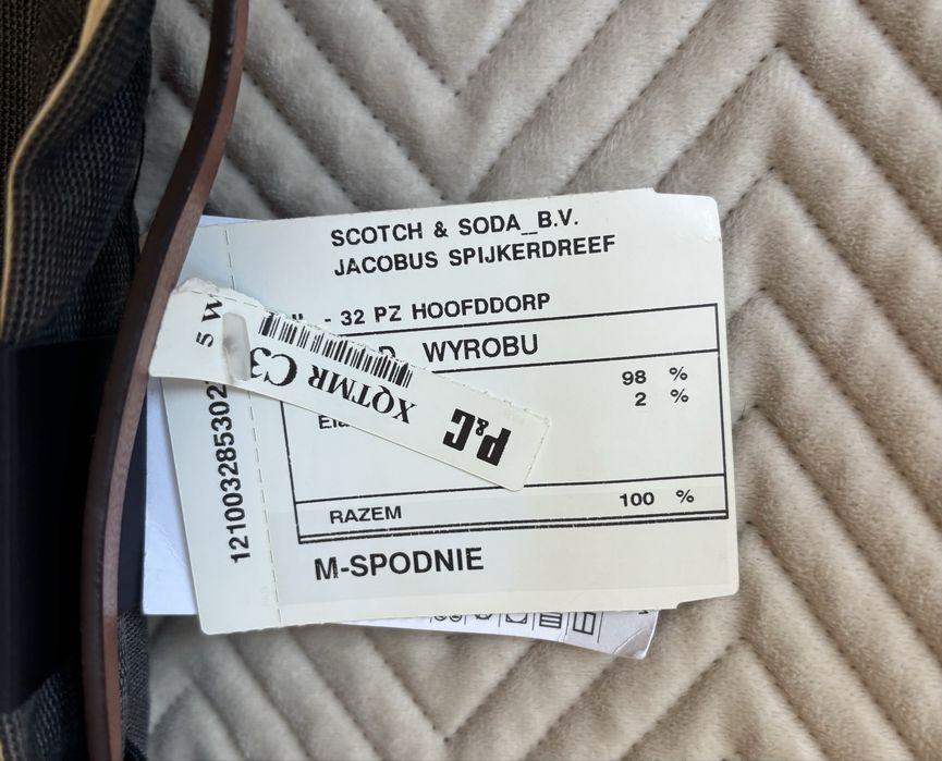 Spodnie meskie Scotch &Soda 32x32 nowe