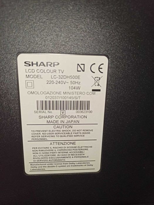 Телевізор Sharp 36 дюймів