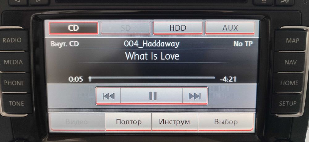 Штатная магнитола RNS510 для  Volkswagen