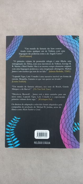 Leopardo Negro, Lobo Vermelho - Marlon James