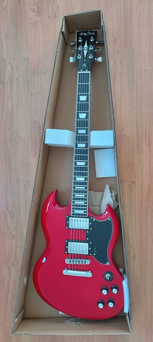 Gitara Harley Benton DC 580 jak nowa