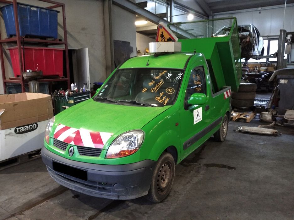 kangoo i 1 lift przód zderzak błotnik maska lampa atrapa chłodnica pas