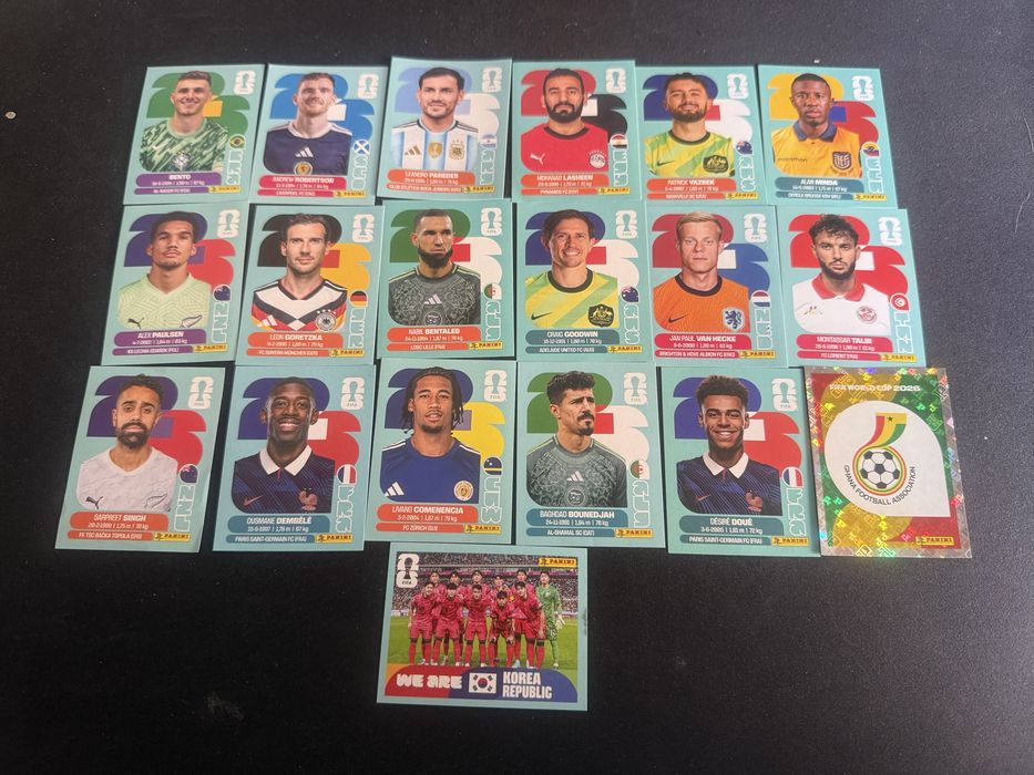 Troca de cromos mundial