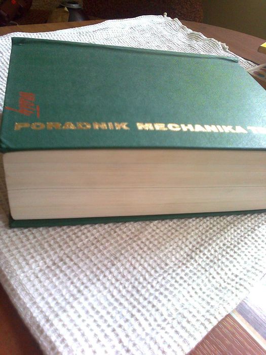 Poradnik mechanika pierwszy i drugi tom, razem.