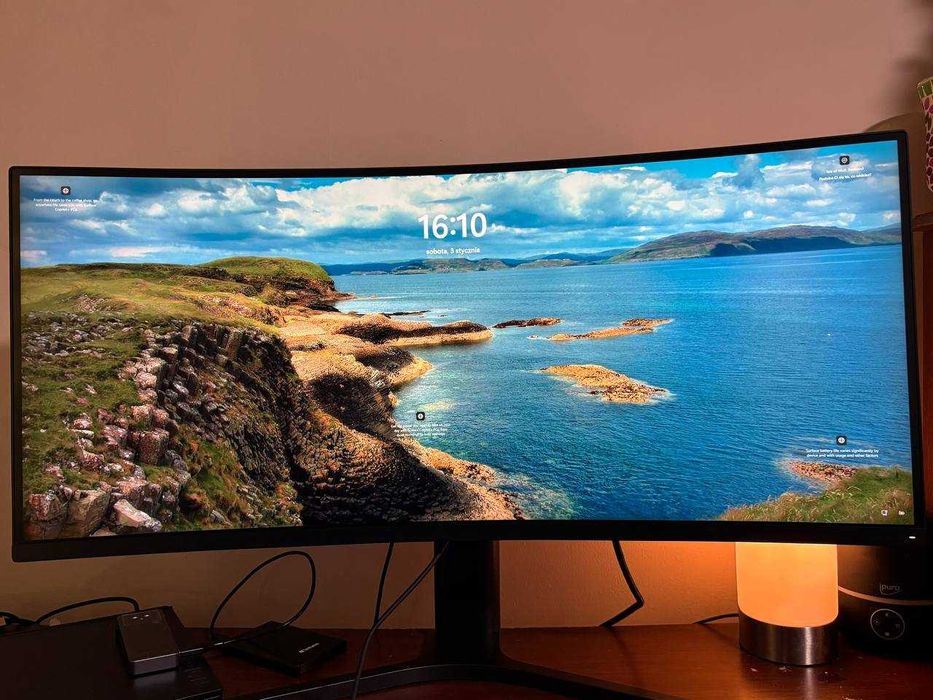 Monitor Xiaomi MI Curved Gaming Monitor 34 3440x1440px 144hz 4ms Va
