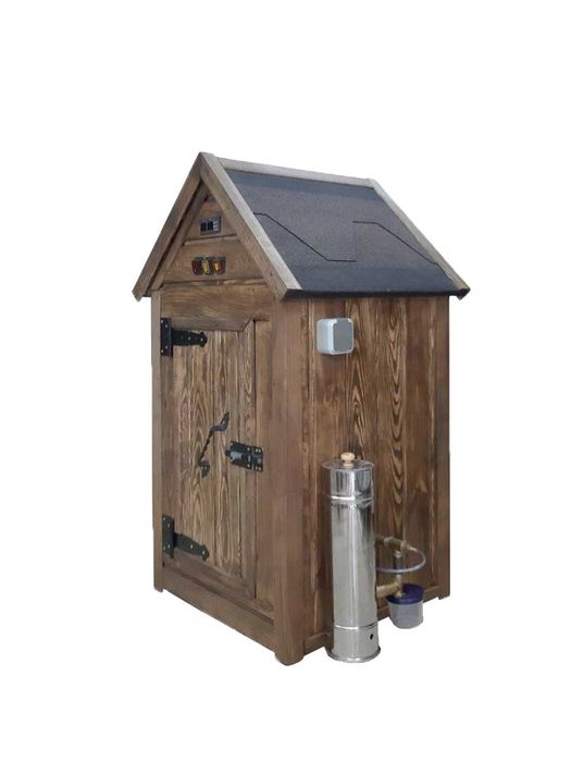 Коптильня холодного и горячего копчения на 10 кг утепленная