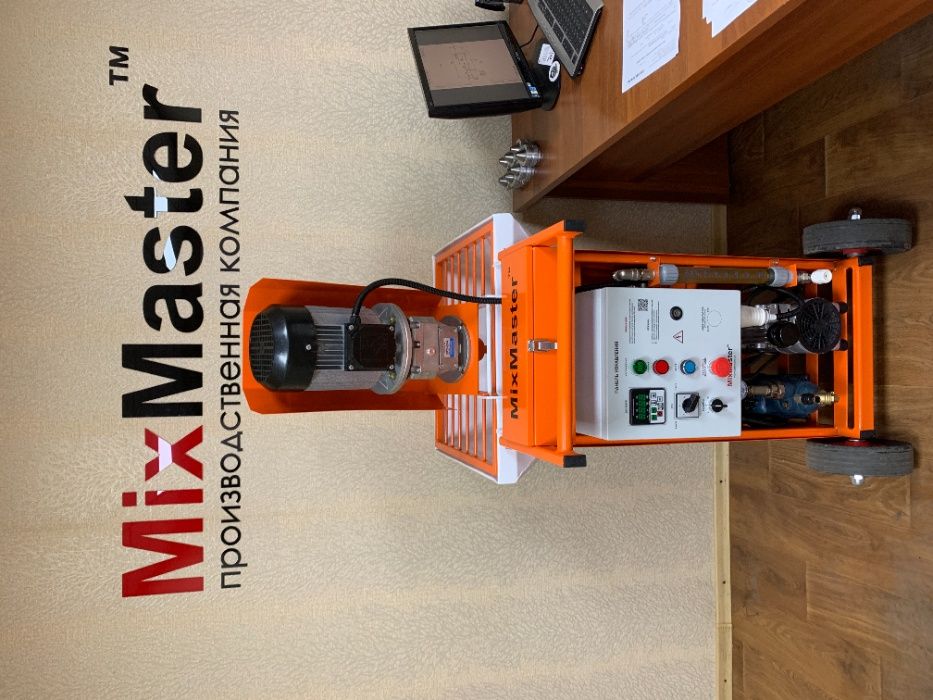 Производство штукатурных станций MixMaster MM220V, MM220/380V