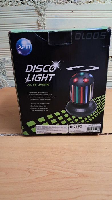 Sistema de Luz giratório para discoteca