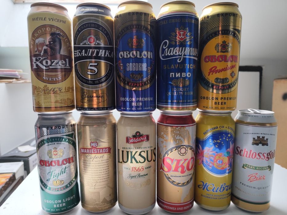 Beer Cans.
