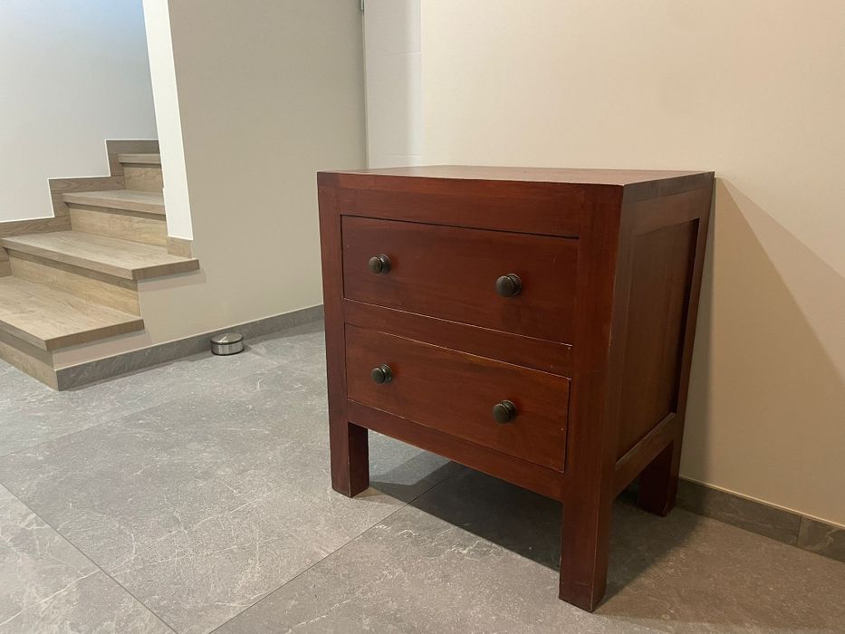 Komoda/ szafka   w stylu kolonialnym drewno brąz