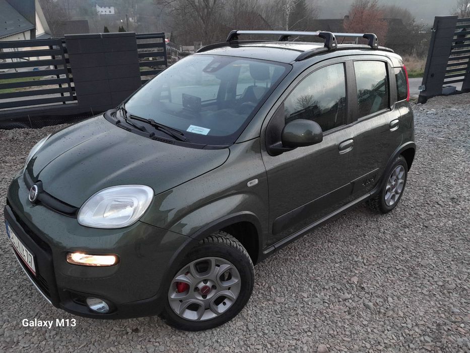 Fiat Panda 4x4, małe auto z napędem 4x4, panda terenówka,