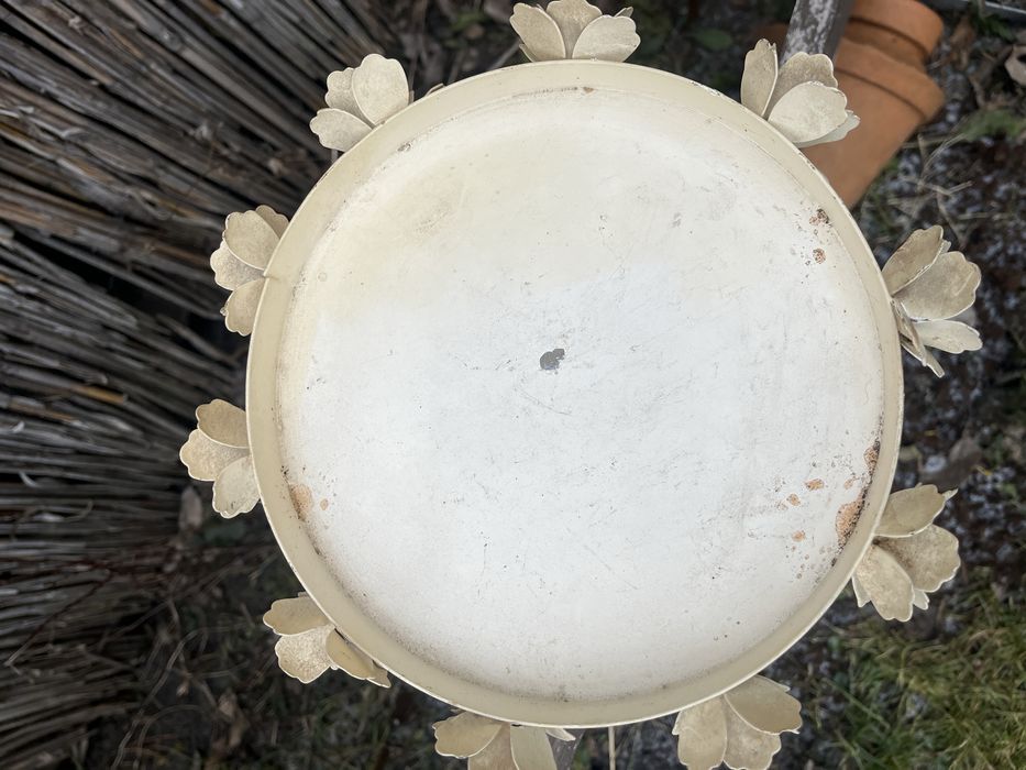 Piekna stara platera stalowa