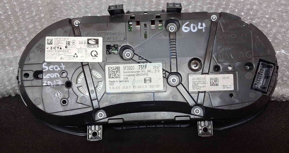 Quadrante / Painel de Instrumentos 5F0920751F - SEAT LEON