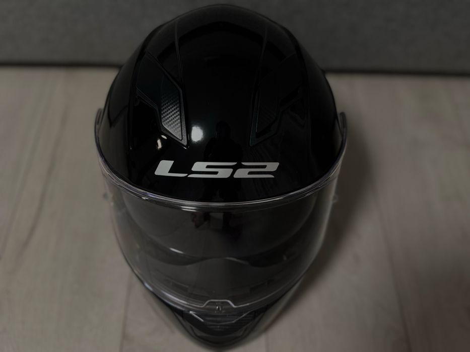 LS2 FF320 Stream Evo Gloss Black