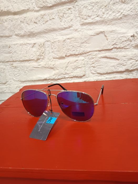 Okulary przeciwsłoneczne pilotki UV lustrzane lustrzanki