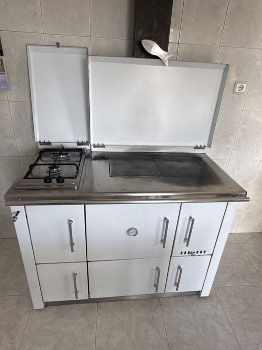 Fogao lenha e gás