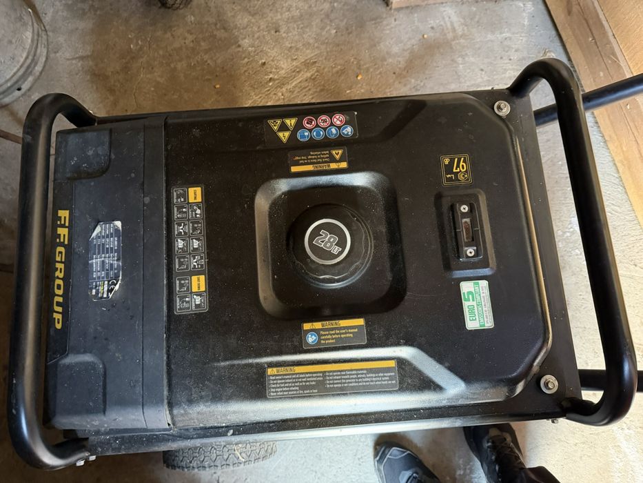 Генератор бензиновий 6.5 квт одна фаза
