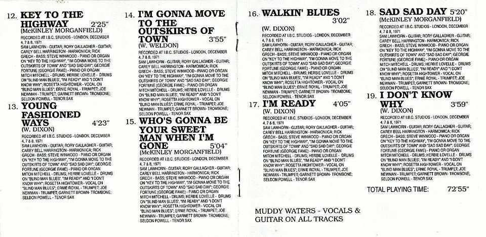 Muddy Waters - Chicago - London - near MINT - made in Holland