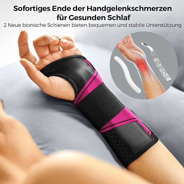Stabilizator orteza nadgarstka S/M Prawa ręka