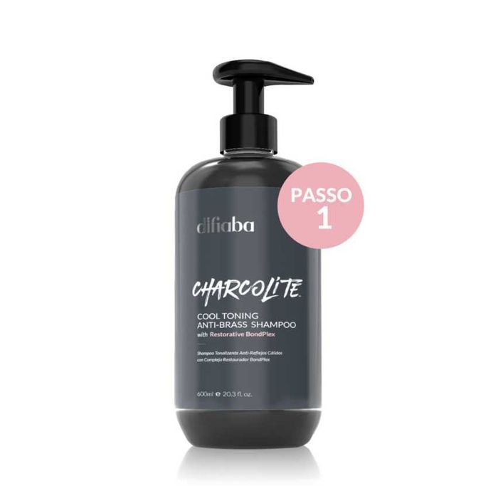 Champô Exclusivo e Profissional Tonalizante Frio Anti-Amarelo para Salões e Cabeleireiros 600ML