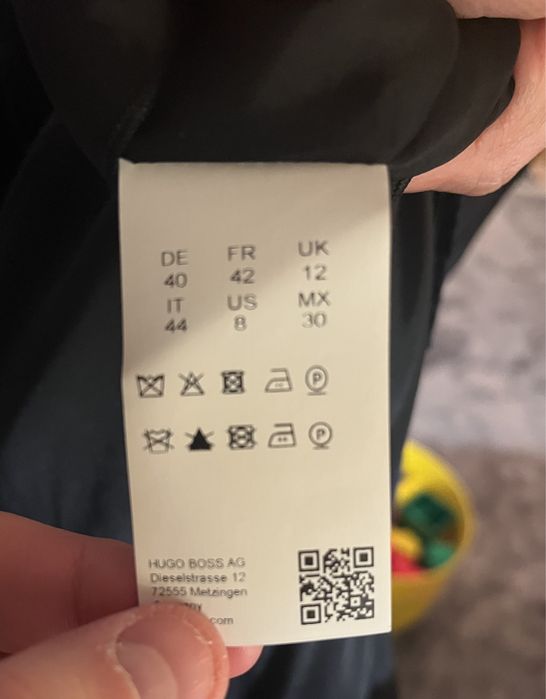 Hugo Boss sukienka granatowa rozmiar 40 M/L