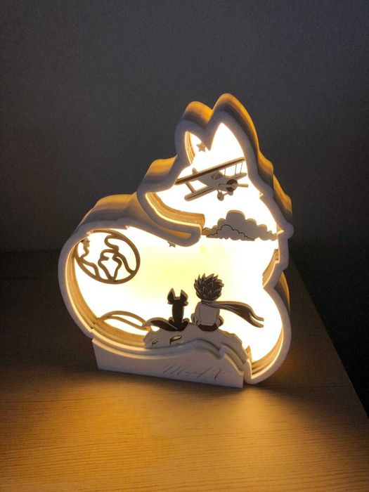 Luminária Principezinho Personalizada | Decoração Infantil Multilayer