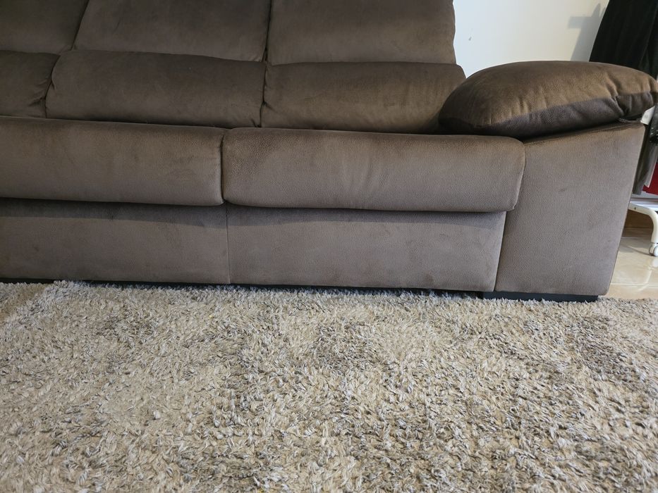 Sofa 3 lugares com chaise longue