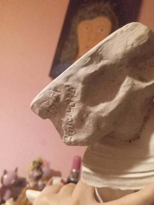 Signed and Heavy Plaster Fish
