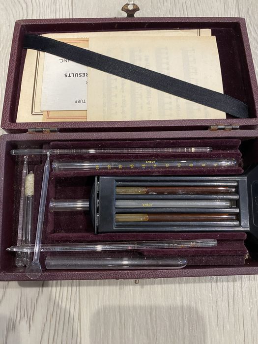 Гемометр 1947 США Improved all american sahli haemometer AMSCO Product