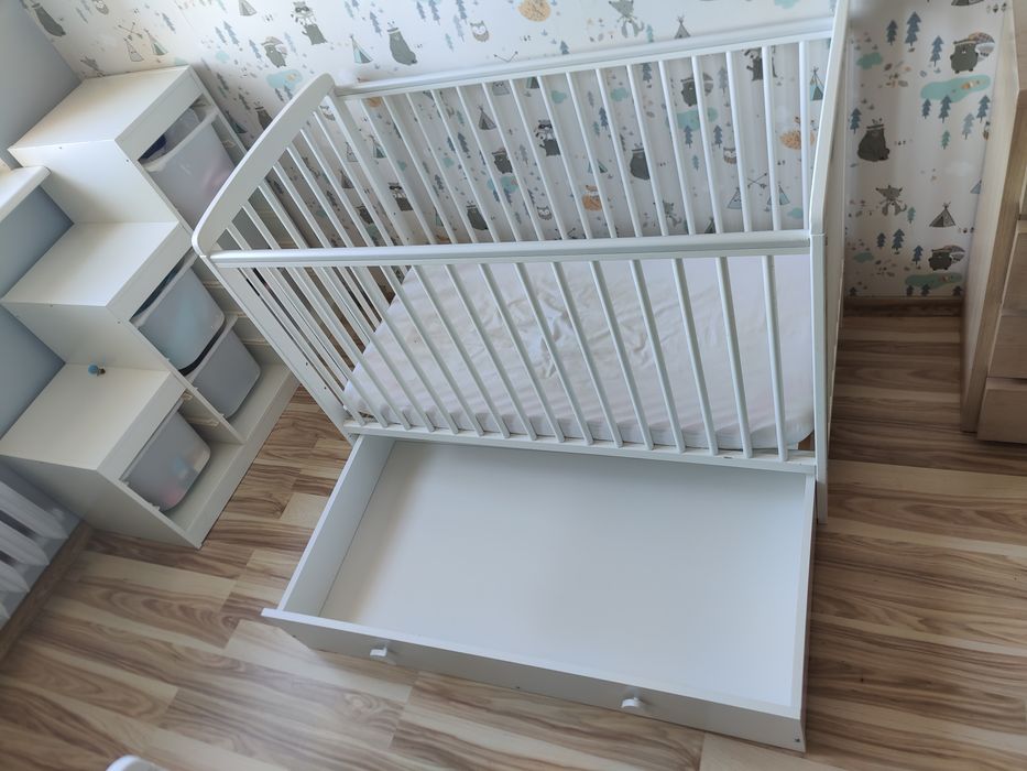 Łóżeczko dzieciece 60x120 , szuflada gratis