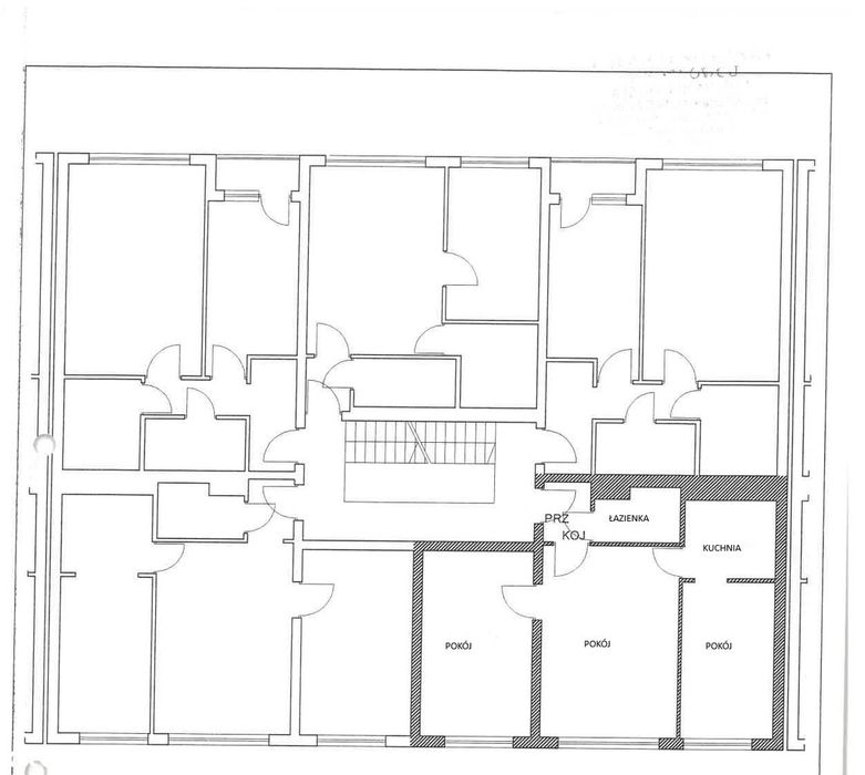 Przestronne mieszkanie 47,71m², 3-pokojowe w Klimontowie z piwnicą 4m²